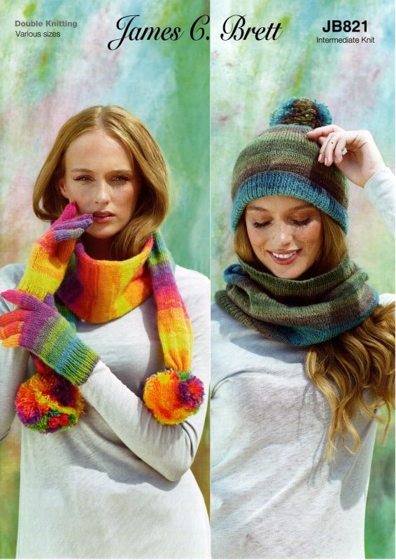 Double on sale knitting patterns